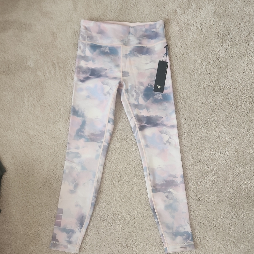 Women's Cloud Print Leggings
